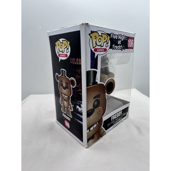 Freddy in Box Five Nights at Freddys Funko Pop Figurine - Picture 5 of 7